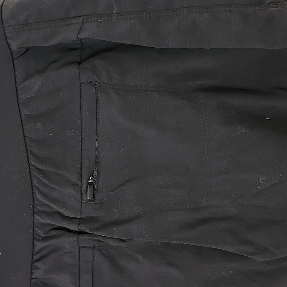 Athleta Trekkie North Shorts, athletic shorts, black, button zip waist, sz 0 - Picture 9 of 12